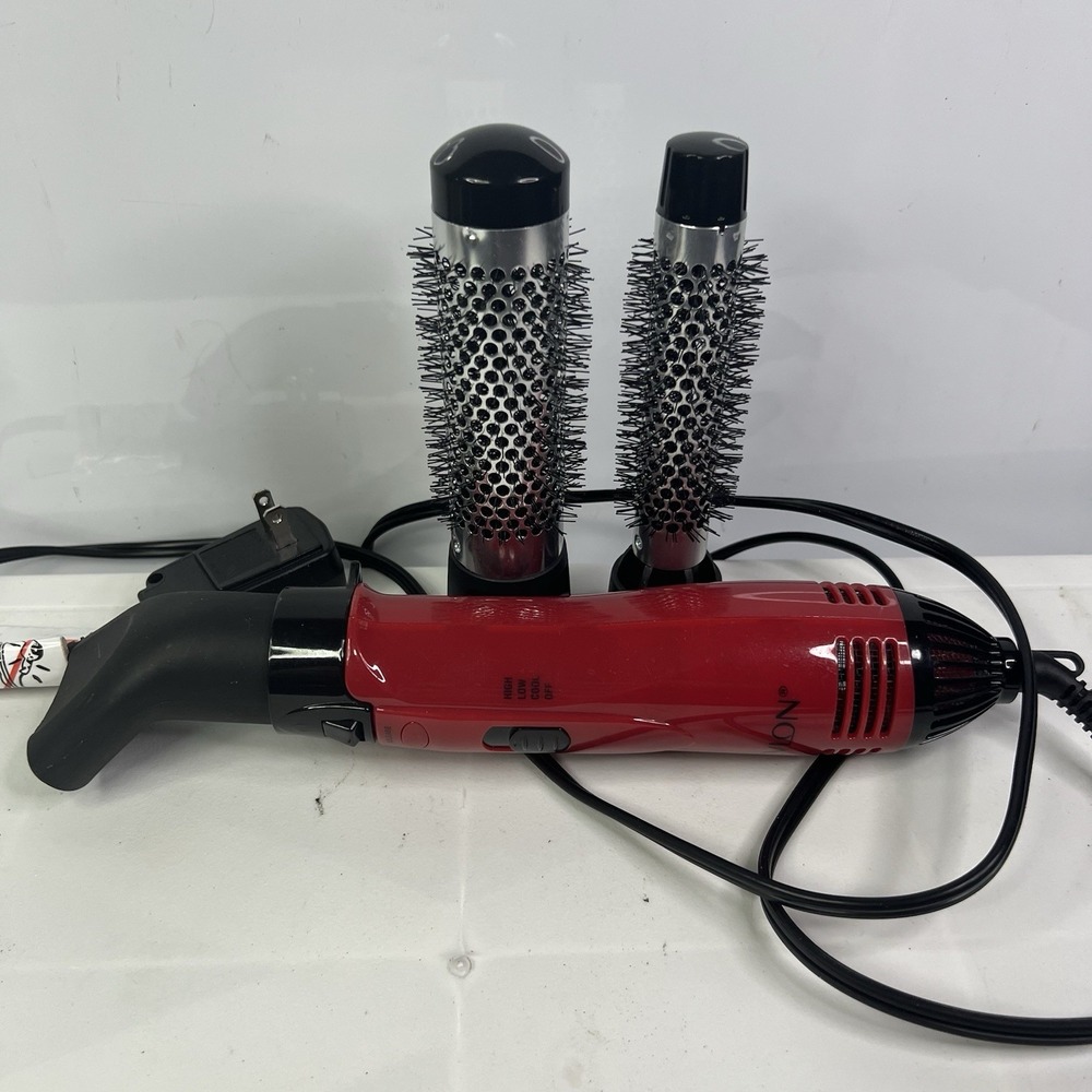 Revlon‎ RV440Red Perfect Style 1200 W Hot Air Kit 3-Piece Set